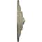 Ekena Millwork Classic Ceiling Medallion (Fits Canopies up to 4 1/8"), 13 1/4"OD x 1/2"P, Castle Stone Crackle CM13CLCSC - alternate 4